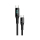 Kabel ExtraLink Smart Life Braided USB-C z wyświetlaczem LED 100W, 2m Czarny